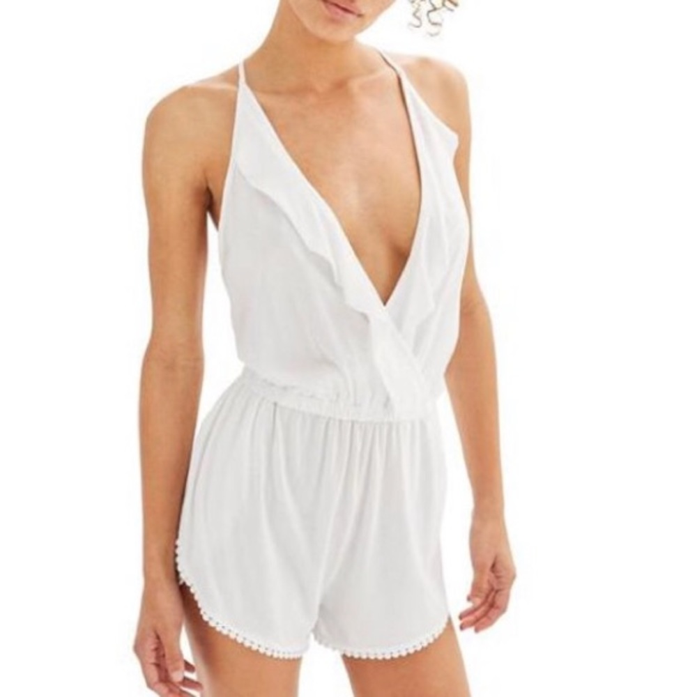 Topshop White romper